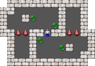 Уровень 12 — Brian Kents Sokoban2Ks Sokoban2K